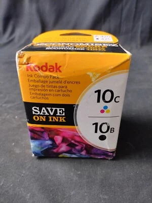 Genuine Kodak Inkjet Printer Ink Combo Pack 10c & 10b Black - SEALED BOX - Image 1 of 4