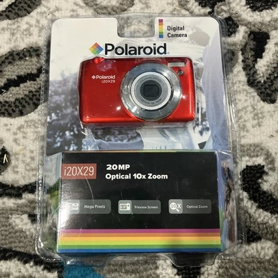 Red Polaroid i20X29 20MP Optical 10x Zoom Digital Camera Full HD 1080 NEW - Image 1 of 3