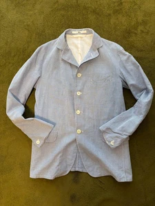 45R 45rpm Tailored Jacket Cotton Linen Mens Size 4 Made in Japan From Japan - Picture 1 of 12