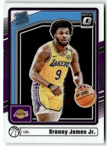 2024-25 Donruss Optic NBA No. 282 Bronny James Jr. Rated Rookie - Bild 1 von 2