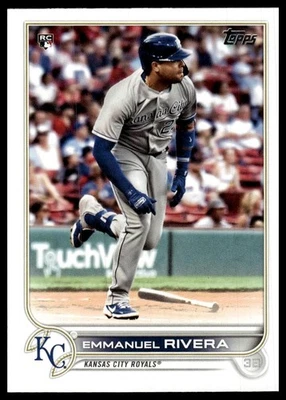 2022 Topps #18 Emmanuel Rivera RC - Image 1 of 2