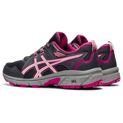 Tênis de corrida ASICS Kid's Gel-Venture 8 GS tamanho 5 EUA cinza/brisa - Imagem 1 de 4