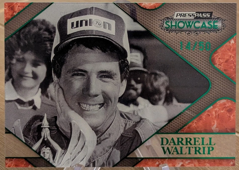 2010 Press Pass Showcase Racing's Finest Green SP 14/50 Darrell Waltrip - Image 1 of 1