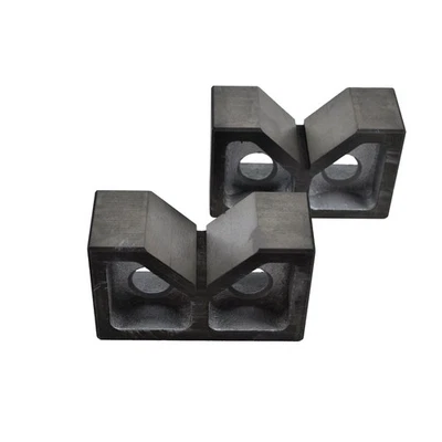 Premium 6" Cast Iron V Block Set for Precision Milling - Image 1 of 4