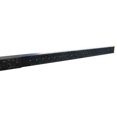 APC AP8981X631 Rack PDU 2G Switched 3Phasen Null HE11kW 16A 230V 21xC13 3xC19 - Bild 1 von 4