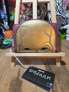 Cartera Loungefly Para Mujer Marvel Daredevil Cosplay Cremallera Alrededor Talla Única - Imagen 1 de 4