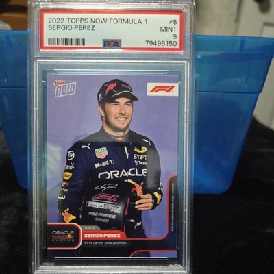 2022 Topps Now F1 - #005 Sergio Perez - Image 1 of 2