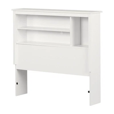 South Shore Gramercy Bookcase Headboard Twin Pure White - Image 1 of 4