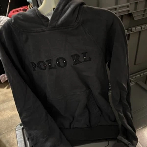 Polo Ralph Lauren Hoodie Pocket Black Medium - Picture 1 of 3