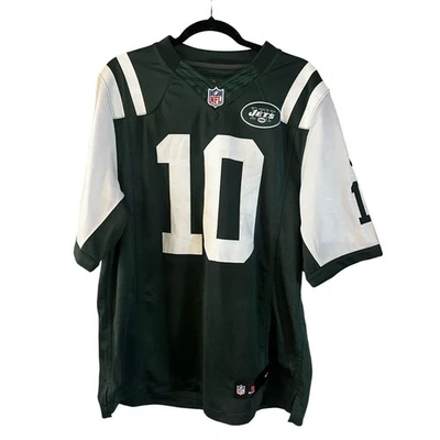 Camiseta de fútbol Nike New York Jets Santonio Holmes #10 nueva talla M para hombre LEER Foto 1 de 4