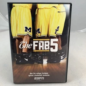 THE FAB 5 - ESPN Michigan Wolverines Basketball DVD Webber, Jalen Rose, Juwan - Bild 1 von 5