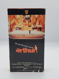 Arthur VHS 1981, 1990 Release Dudley Moore - Imagen 1 de 8