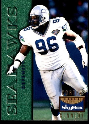 Cortez Kennedy 1995 SkyBox Premium #125 Seahawks NFL READ FREE SHIP AutographDen - Image 1 of 2
