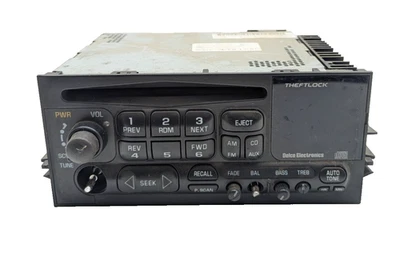 Reproductor de CD radio GMC Chevy Silverado Tahoe 95-02 Delco 157643358 Foto 1 de 4