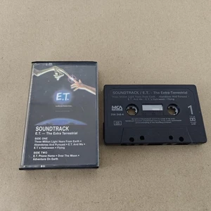 E.T. The Extra-Terrestrial Original Motion Picture Soundtrack Cassette Tape 1982 - Picture 1 of 2
