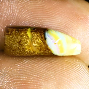 4.08 ct Elegant Fancy (16 x 6 mm) Multi Color Australian Koroit Boulder Opal - Picture 1 of 1