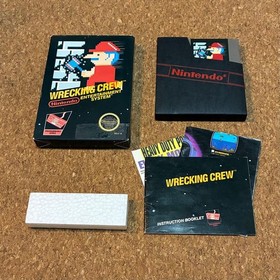 NES WRECKING CREW North American version WRECKING CREW