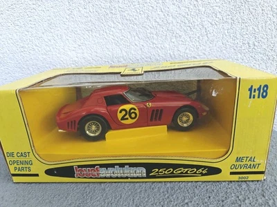 JOUEF EVOLUTION “Ferrari 250 GTO 64” RED, USED WITH BOX #26 Yellow Plate Rare!!! - Image 1 of 4