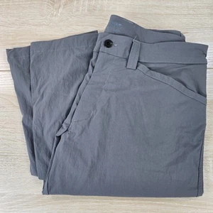 Men's 34x32 Goruck Lightweight Simple Straight Leg Gray Grey Hiking Trail Pants - Imagen 1 de 8
