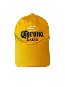 Gorra de béisbol Corona Extra Logo amarilla sombrero de camionero gancho y bucle ajustables LEER - Imagen 1 de 7