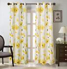2pc Blackout Curtains For Living Room & Bedroom - Thermal Insulated Printed D...