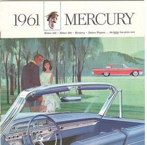 1961 Mercury Meteor Monterey Colony Park & Commuter Station Wagon Prospekt - Bild 1 von 1