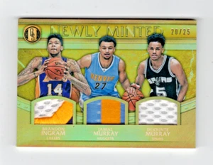 2016-17 Gold Standard Newly Minted ROOKIES Ingram, Jamal, Dejounte *20/25* only - Picture 1 of 3