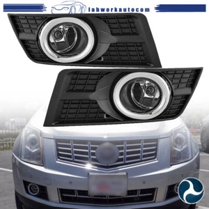 Fog Light Assembly For Cadillac SRX 2010-2016 W/ Harness+Switch Right+Left Side - Picture 1 of 13