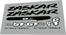 1991 GT ZASKAR DECAL SET