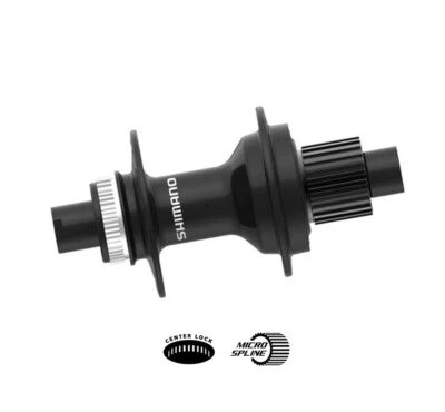 Shimano Hinterradnabe Deore FH-MT410-B Disc Boost 32 Loch Micro Spline 12S OEM - Bild 1 von 4