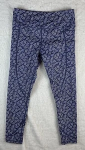Leggings donna Zyia Active leggeri N tasca stretta blu navy fieno taglia 8-10 - Foto 1 di 19
