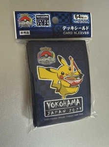 Pokémon 2023 World Championships Yokohama Japan Competitor Sleeves Sealed - Picture 1 of 2