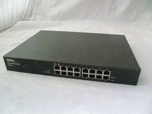 Dell PowerConnect 2716 16-Ports 1 Gbps Gigabit External Switch Managed NO POWER - Photo 1/1
