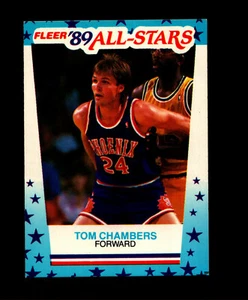 1989 Fleer Basketball Tom Chambers All Stars Sticker #11 Ex++ ~ FREE SHIP ~ - Picture 1 of 2