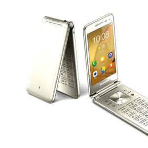 Samsung Galaxy Folder G1600 Dual SIM LTE Flip Unlocked SmartPhone- New Sealed