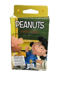 Peanuts First Aid Adhesive Bandages - 1pk of 20ct-Brand New-SHIPS N 24 HOURS - Picture 1 of 5