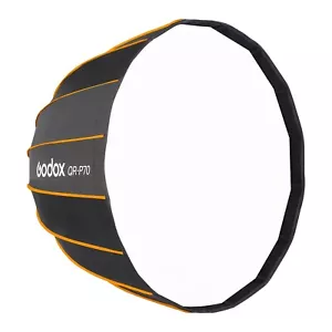 Softbox parabólico profundo de liberación rápida QR-P70 (ajuste tipo S Bowens) - Imagen 1 de 3
