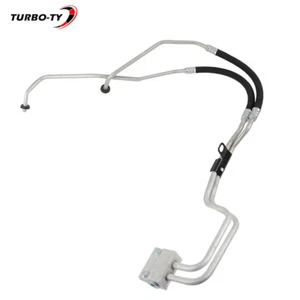 Inlet & Outlet Engine Oil Cooler Hose Assembly For Chevrolet Silverado 1500 GMC - Picture 1 of 15