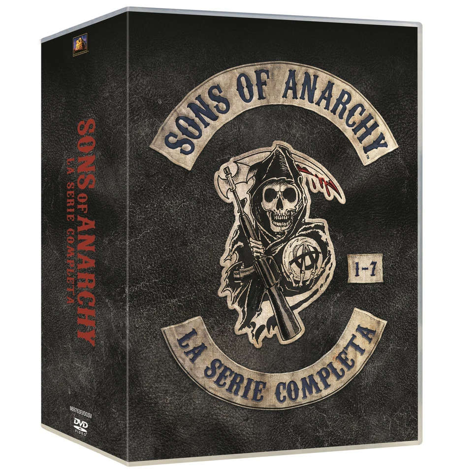 Sons of Anarchy - La Serie Completa 1-7 (DVD, 2022, 30 Dischi)