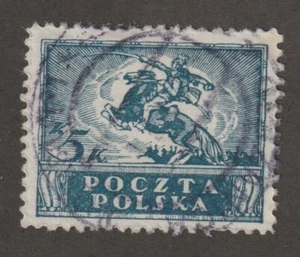 Poland 1919 #132 Polish Cavalryman - Used - Picture 1 of 2