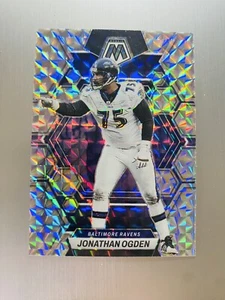 Jonathan Ogden 2023 Panini Mosaic #20 Silver Mosaic Prizm Baltimore Ravens - Picture 1 of 2