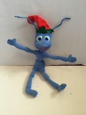 Flik Plush A Bug's Life Holiday Christmas Hat Disney Pixar Stuffed Animal '98