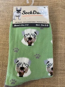 Soft Coated Wheaten Terrier Socks Unisex One Size Fits Most By Sock Daddy NWT - Picture 1 of 2