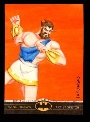 DC Comics Batman: The Legend 2013 Cryptozoic Sketch Card by Rain Lagunsad - Image 1 of 2