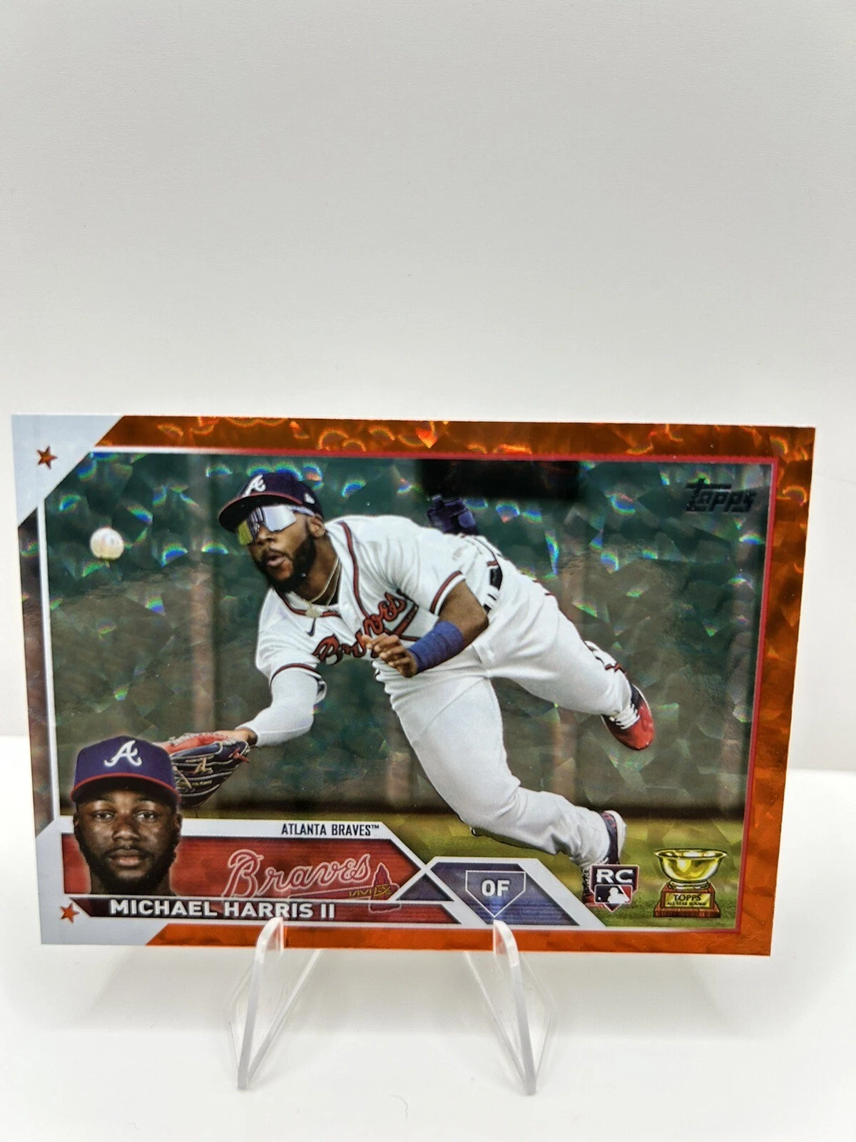 2023 Topps Series 1 Michael Harris II #226 RC Orange Foil /299