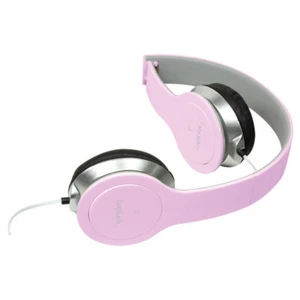 Headset Stereo Mikrofon Kopfhörer Overear PC Smartphone Computer Laptop Pink - Bild 1 von 3