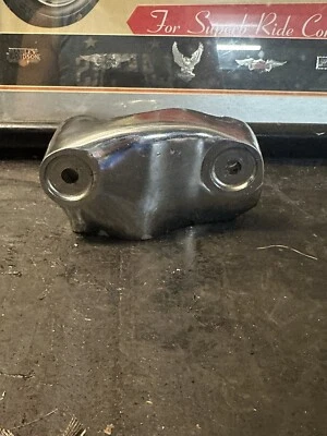 Harley Davidson OEM Knucklehead Cromado Caixa de Balancim Capa DATADA C 6 28E - Imagem 1 de 4