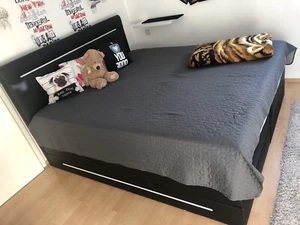 boxspringbett 180x200 mit matratze und topper - Bild 1 von 2