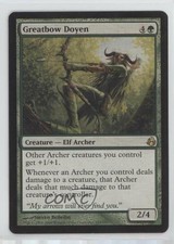 2008 Magic: The Gathering - Morningtide Greatbow Doyen #125 3g6