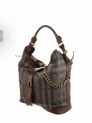 Burberry shoulder bag, smoke check. Fabulous! - Image 1 of 4